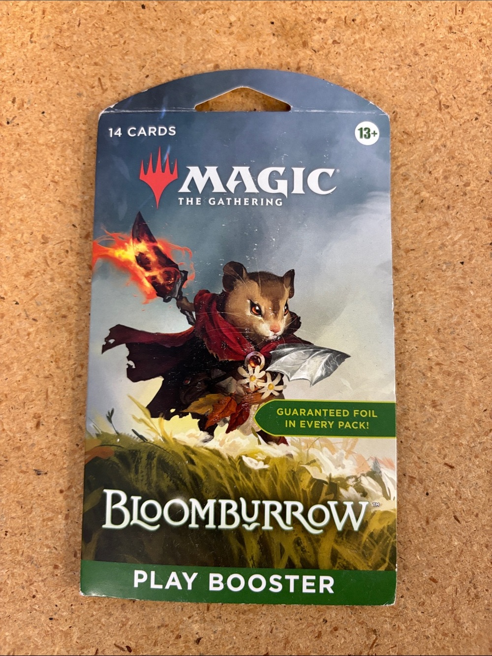 Magic The Gathering bloomburrow play booster 14 cards sealed